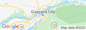 Ciudad Guayana map